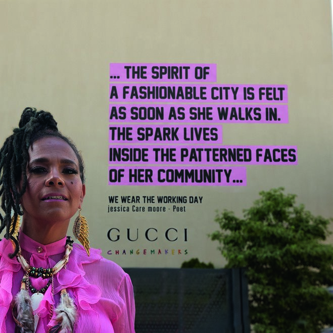 Celebrating Detroit With An Original Poem By Jessica Care Moore Gucci Equilibrium 