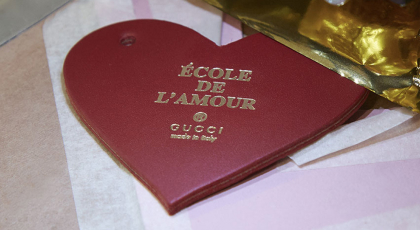  Gucci École de l'Amour post cover