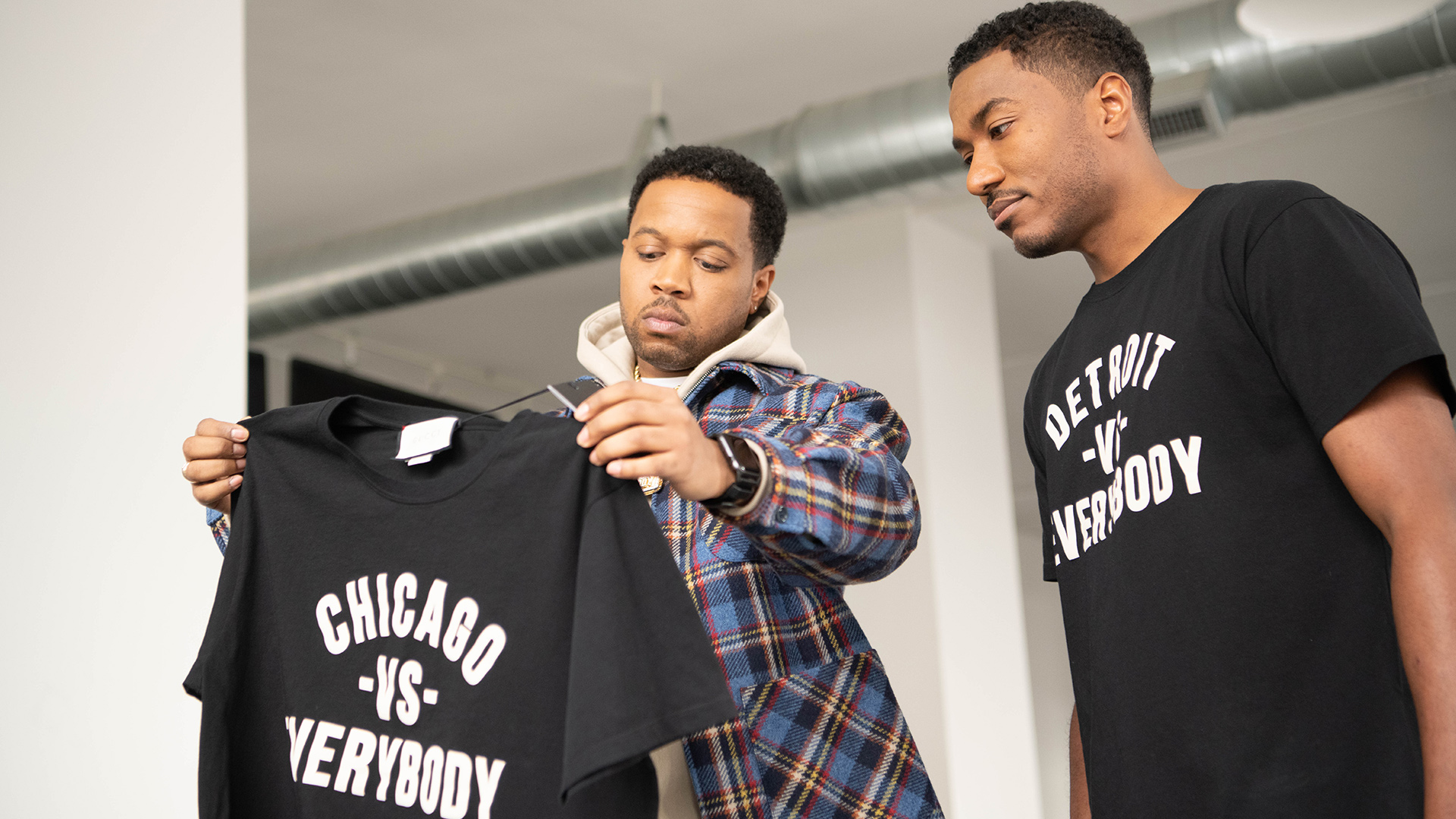 Gucci Chicago vs. Everybody T-Shirt Black